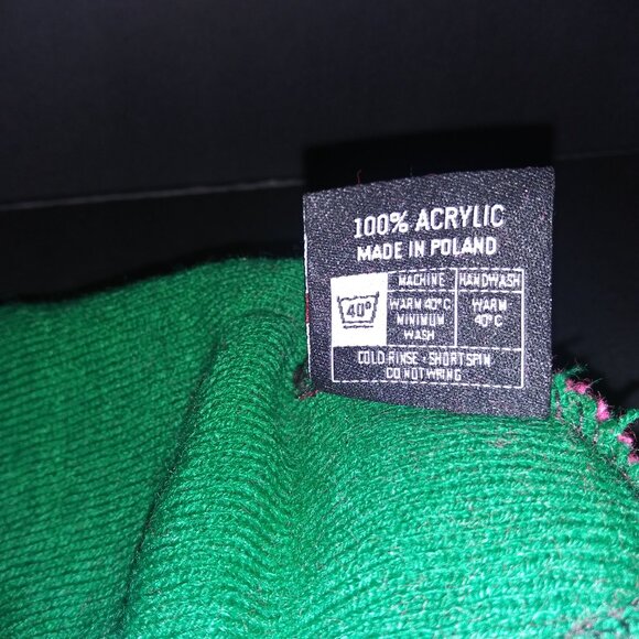 Go Pink -Go Green Sparrow Winter Pompom Hat Ruffneck One Size Fits All - Picture 5 of 7